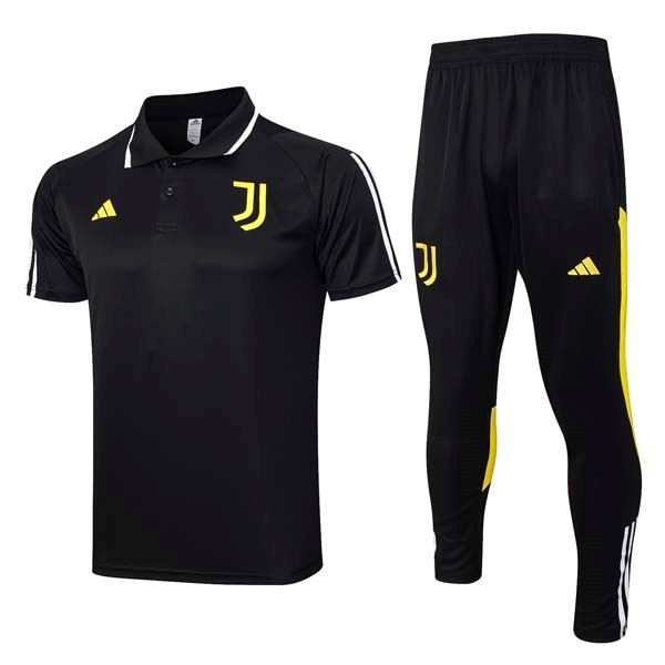 Polo Juventus Conjunto Completo 2023/24 Negro